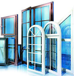 Широкий выбор окон и дверей.<br>